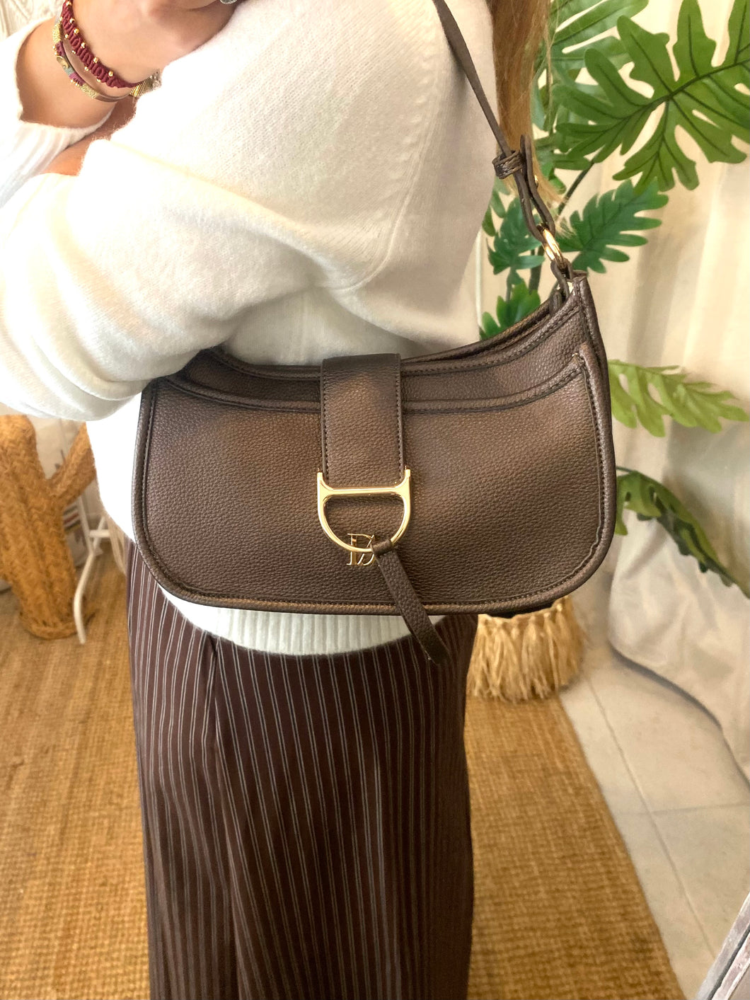 Mala de ombro cobre Don Algodon