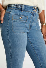 Carregar imagem no visualizador da galeria, Calças bootcut ganga Morgan
