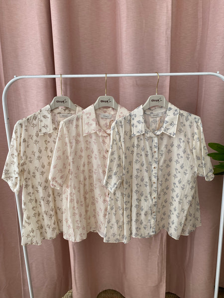 Camisa estampa fine flower