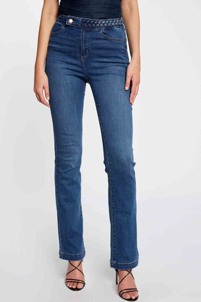 Calças Morgan ganga modelo bootcut