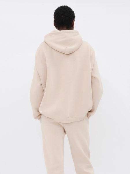 Sweat oversize beje Lumina