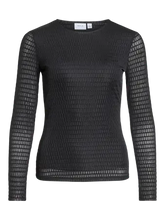 Carregar imagem no visualizador da galeria, Camisola relevo Vilarine preto
