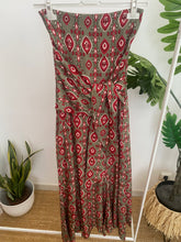 Carregar imagem no visualizador da galeria, Vestido Sardenha laçada kaki

