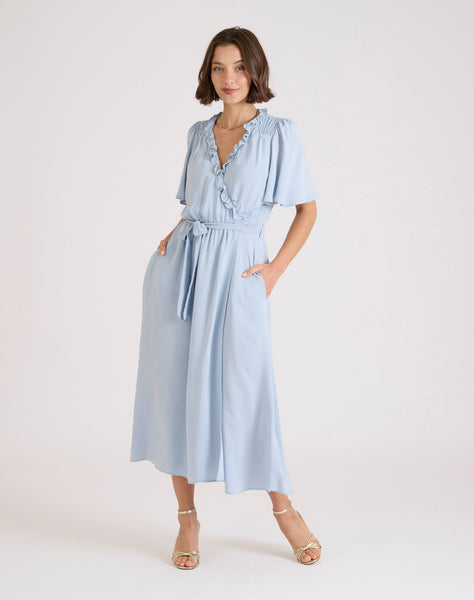 Vestido azul claro Naf Naf