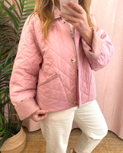 Carregar imagem no visualizador da galeria, Casaco acolchoado rosa Lumina
