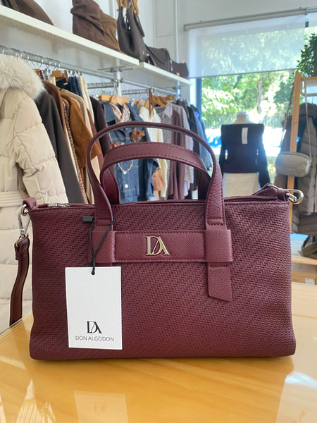 Mala Don Algodon Bordeaux