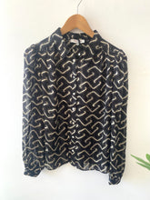 Carregar imagem no visualizador da galeria, Camisa estampa preto MORGAN

