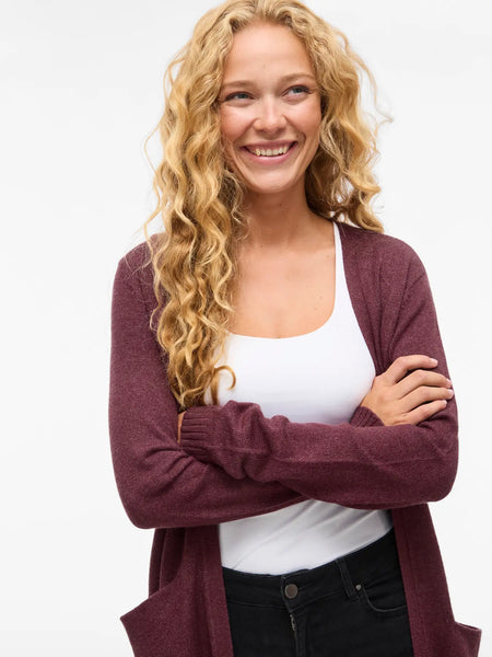 Casaco Viril long Bordeaux