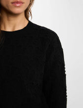 Carregar imagem no visualizador da galeria, Camisola MORGAN malha preto
