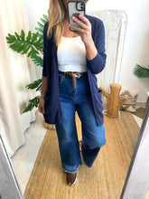 Carregar imagem no visualizador da galeria, Casaco Viril Open marinho  Vila
