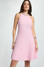 Carregar imagem no visualizador da galeria, Vestido rosa halter MORGAN
