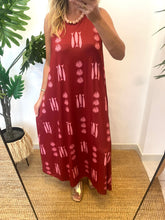Carregar imagem no visualizador da galeria, Vestido comprido malha fria sardinhas
