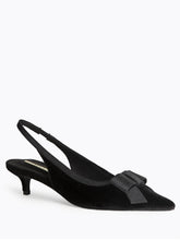 Carregar imagem no visualizador da galeria, Stiletto preto laçinho Corina
