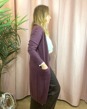 Carregar imagem no visualizador da galeria, Casaco Viril long Bordeaux
