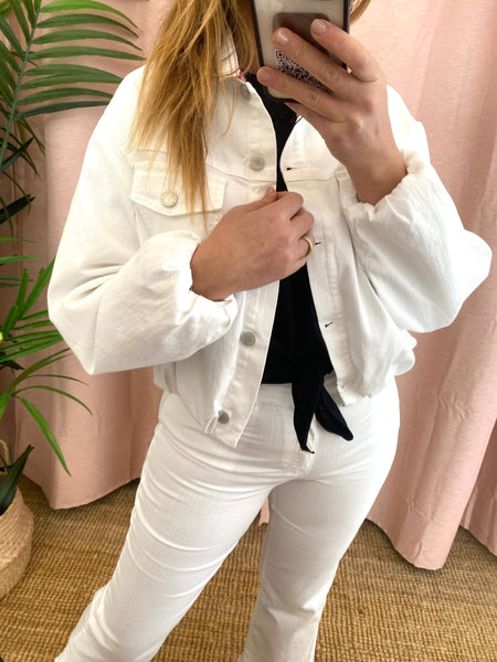 Blusão branco Bigzone
