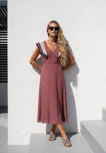 Carregar imagem no visualizador da galeria, Vestido vintage com folho
