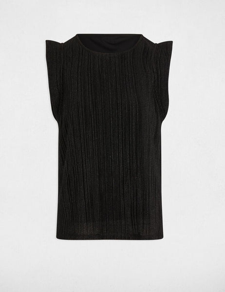 Blusa canelada brilhos MORGAN