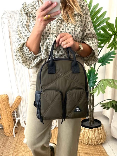 Mochila nylon kaki Don Algodon