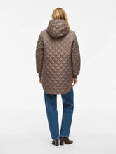 Carregar imagem no visualizador da galeria, Parka acolchoada capuz toupe Vila
