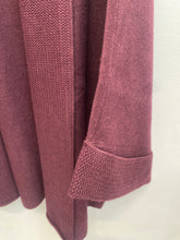 Carregar imagem no visualizador da galeria, Kimono de malha Bordeaux
