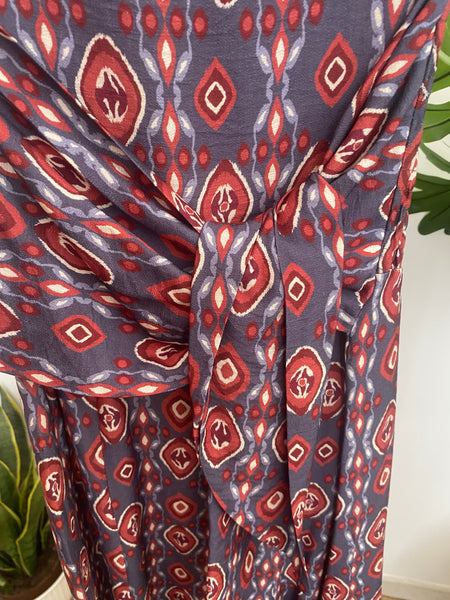 Vestido Sardenha azul