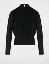 Carregar imagem no visualizador da galeria, Blusa Morgan brilho preto
