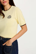 Carregar imagem no visualizador da galeria, Camisola malha amarelo MORGAN

