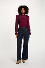 Carregar imagem no visualizador da galeria, Blusa renda Bordeaux Morgan
