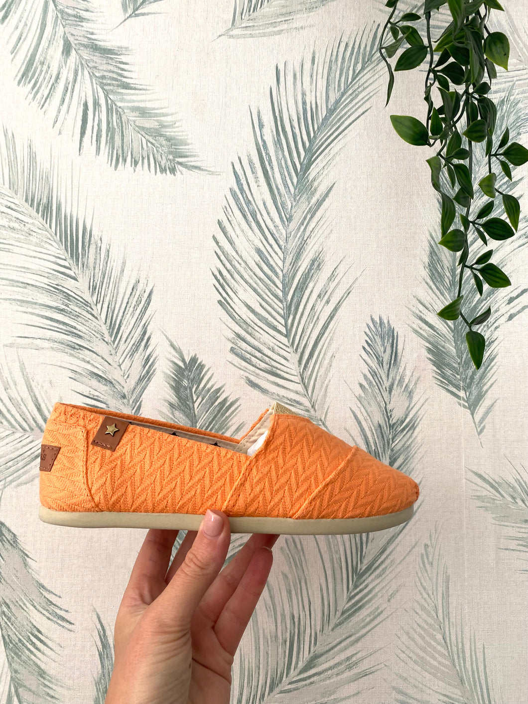 Alpercatas holly orange Cubanas