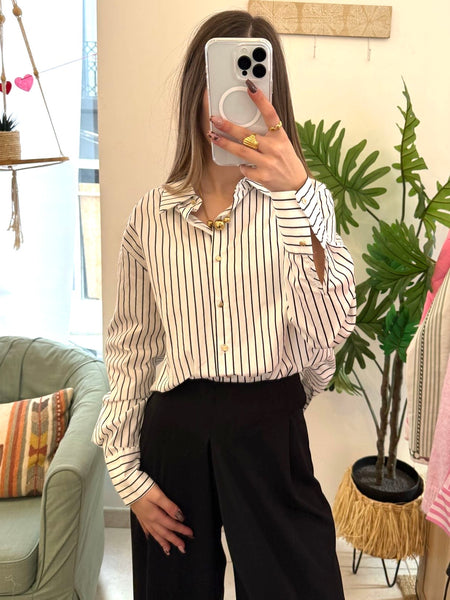 Camisa riscas SMF