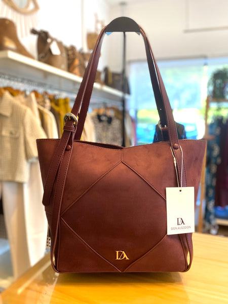 Shopper Bordeaux Don Algodon