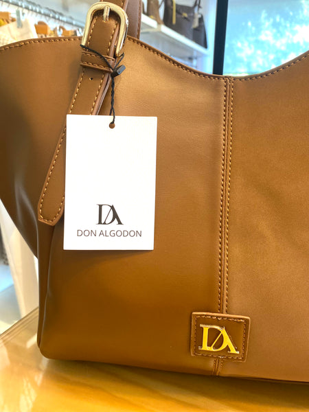 Shopper camel Don Algodon
