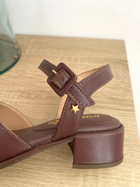 Sandália Dalila chocolate Cubanas