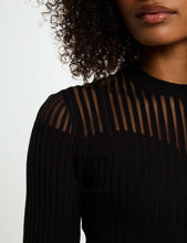 Carregar imagem no visualizador da galeria, Camisola MORGAN malha preto
