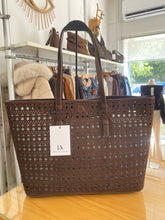 Carregar imagem no visualizador da galeria, Mala Don Algodon Shopper castanho
