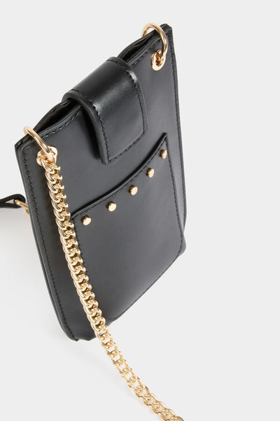 Bolsa de telemóvel preto Morgan