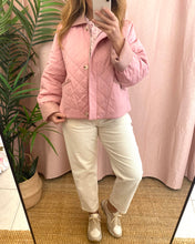 Carregar imagem no visualizador da galeria, Casaco acolchoado rosa Lumina
