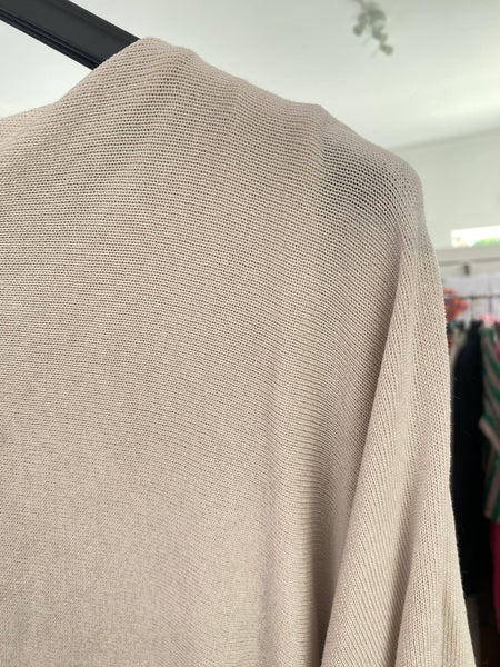Camisola/capa de malha cru