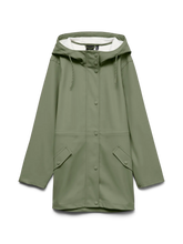 Carregar imagem no visualizador da galeria, Parka de chuva verde

