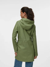 Carregar imagem no visualizador da galeria, Parka de chuva verde
