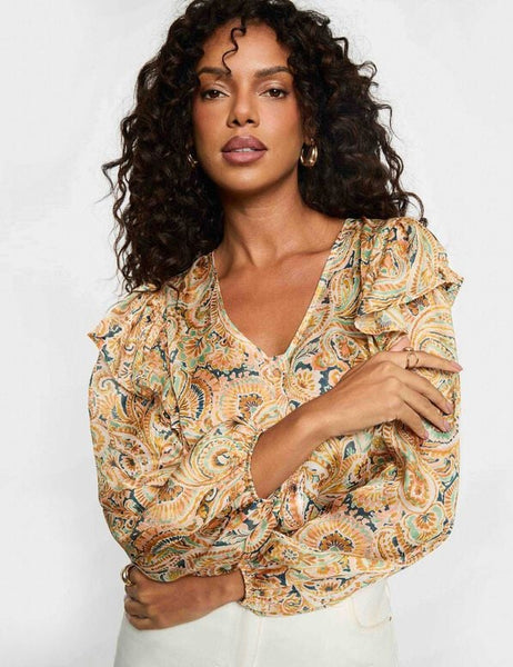 Blusa Morgan cornucópias