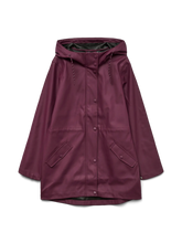 Carregar imagem no visualizador da galeria, Parka de chuva Bordeaux
