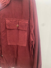 Carregar imagem no visualizador da galeria, Camisa bombazina Bordeaux
