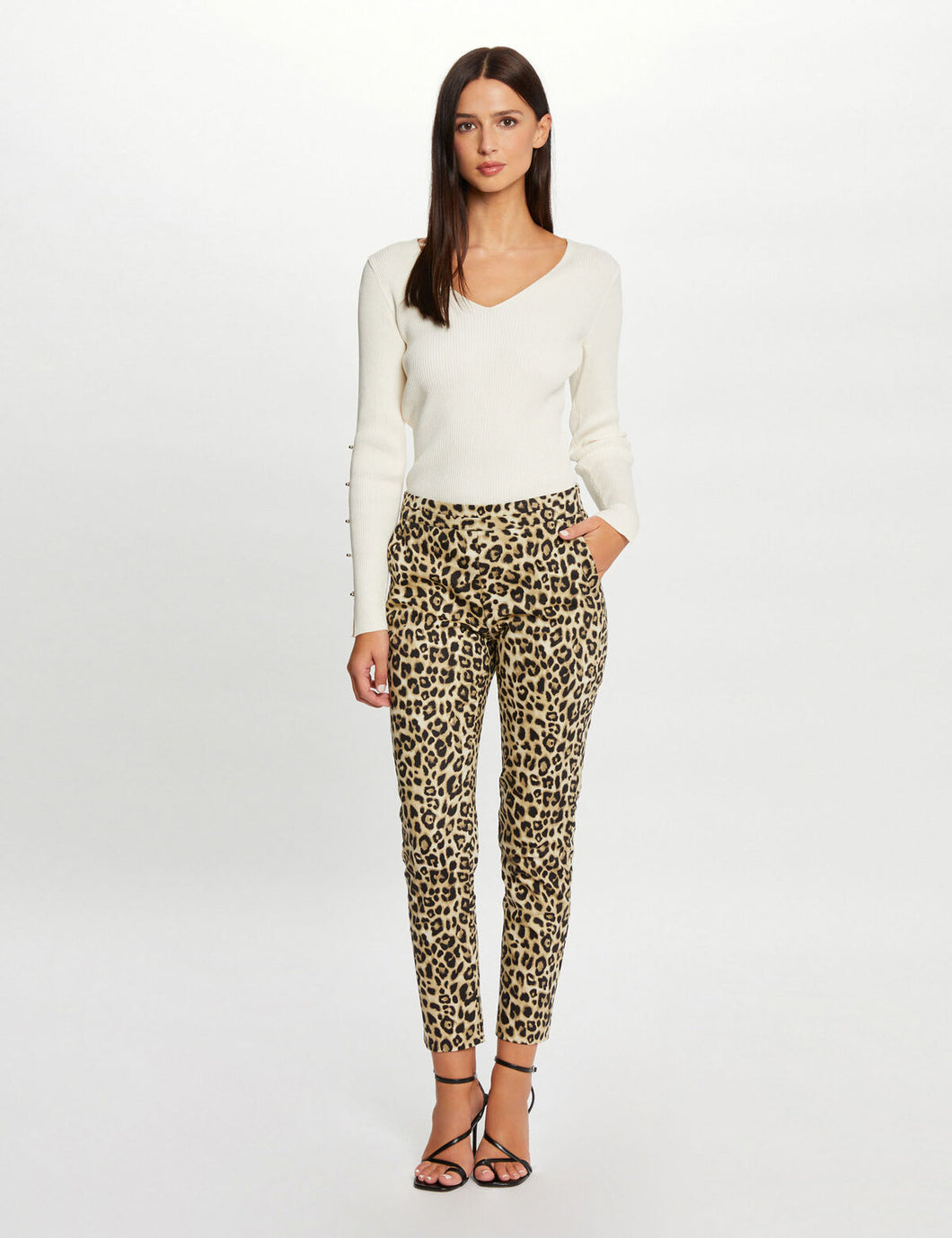 Calças animal print Morgan