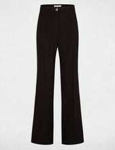 Carregar imagem no visualizador da galeria, Calças pantalonas preto Morgan
