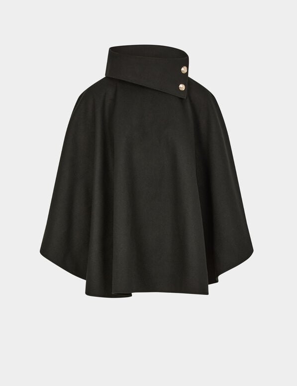 Capa gola alta preto Morgan