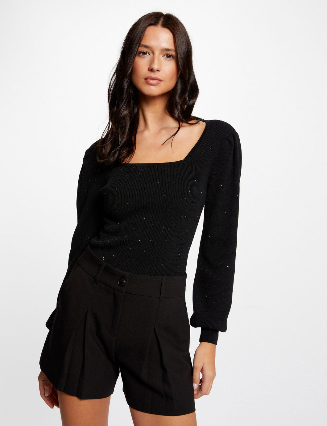 Camisola de malha brilhos Morgan
