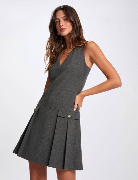 Vestido cinza Morgan