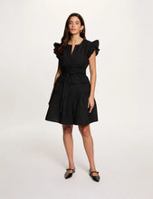 Carregar imagem no visualizador da galeria, Vestido Morgan algodão preto
