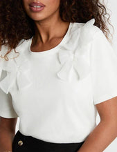 Carregar imagem no visualizador da galeria, T-shirt Morgan tule branca
